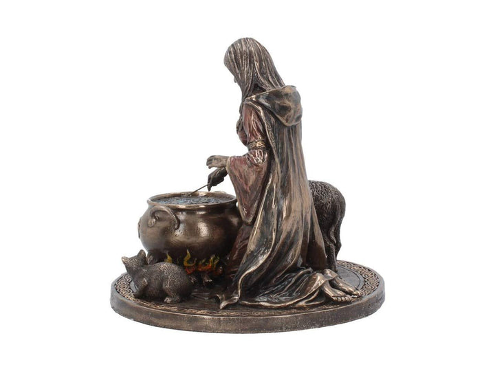 Bronze Welsh Goddess Ceridwen Figurine 17cm