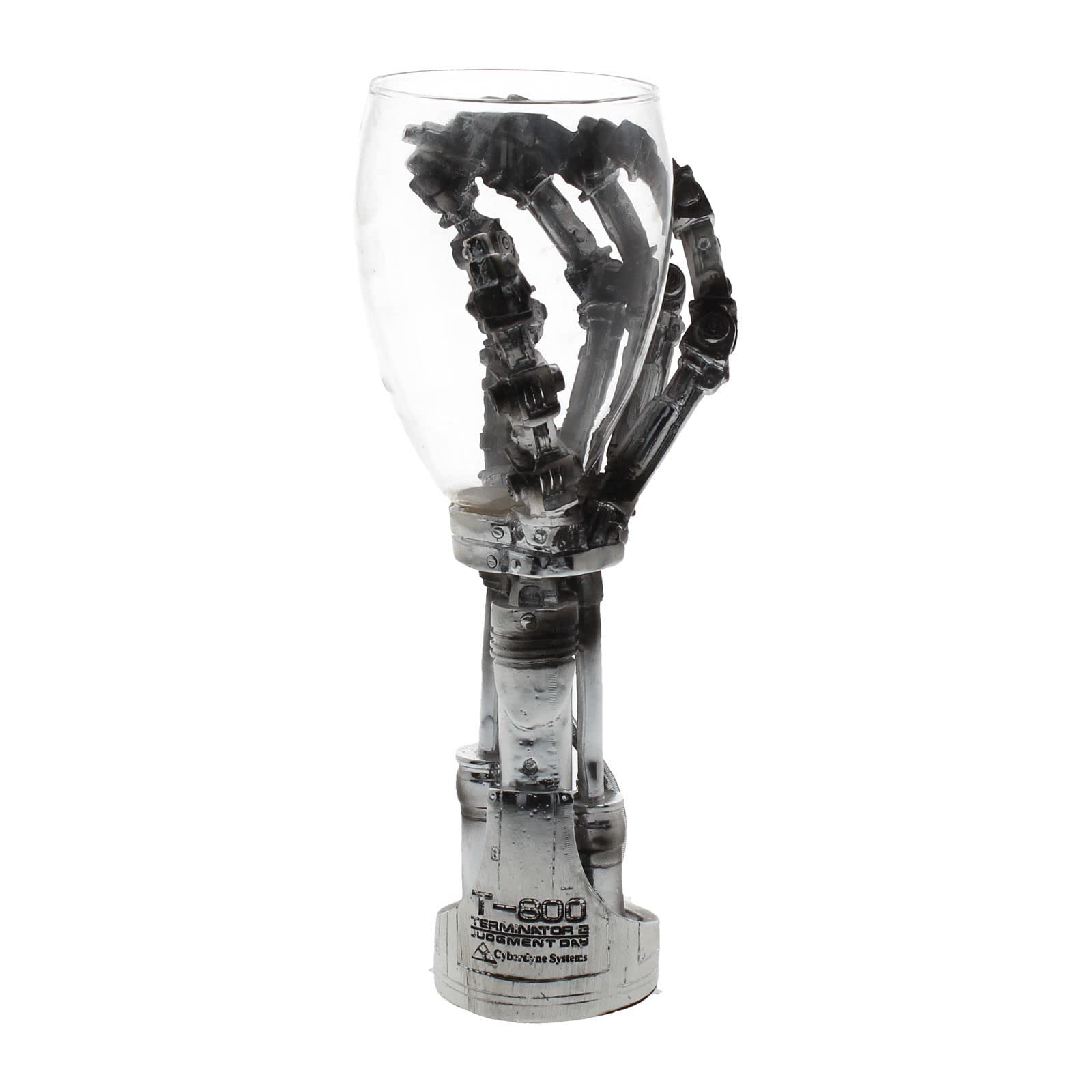 Terminator 2 T800 Hand Goblet Wine Glass Official Merchandise Judgment Day 19cm 2