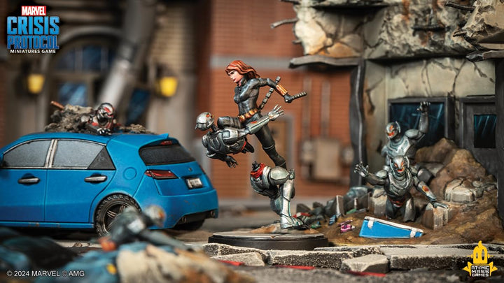 Marvel: Crisis Protocol Earth's Mightiest CORE Set - Iconic Heroes & Villains for Epic Battles! Tabletop Superhero Game, Ages 14+, 2 Players, 90 Minute Playtime, Made by Atomic Mass Games