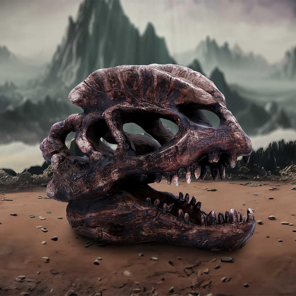 Dilophosaurus Skull Resin Replica 16cm 7