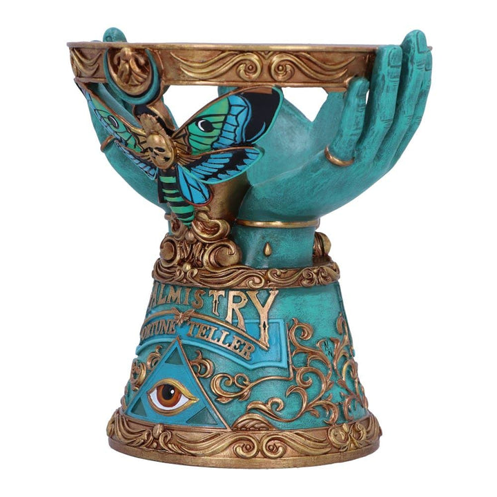 The Teller Palmistry Crystal Ball Holder 15cm