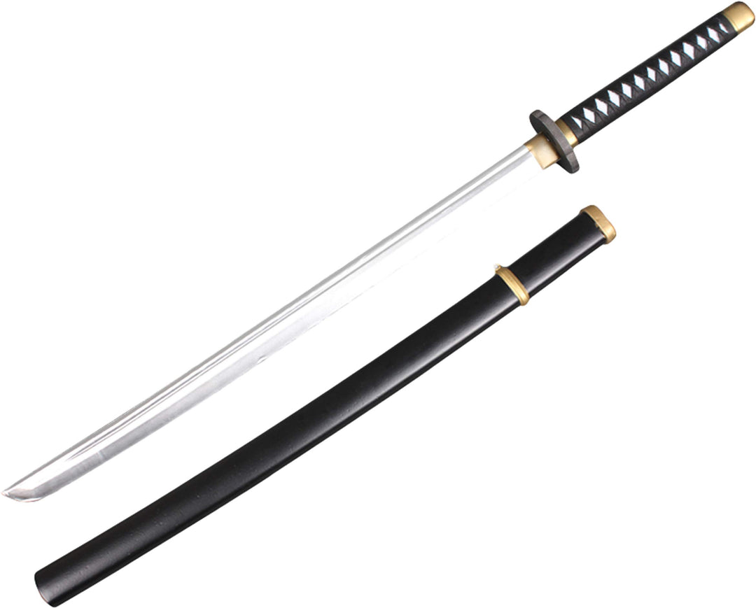 Black and White Handled Katana 99cm