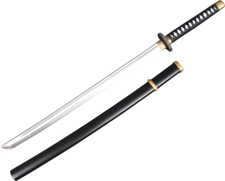 Black and White Handled Katana 99cm