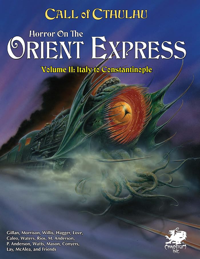 Call of Cthulhu Horror on the Orient Express Roleplaying Game by Chaosium 4