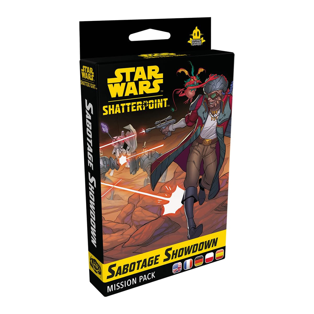 Atomic Mass Games Star Wars Shatterpoint Sabotage Showdown Mission Pack - Tabletop Miniatures Game, Strategy Game for Kids and Adults, Ages 14+, 2 Players, 90 Min Playtime, Made
