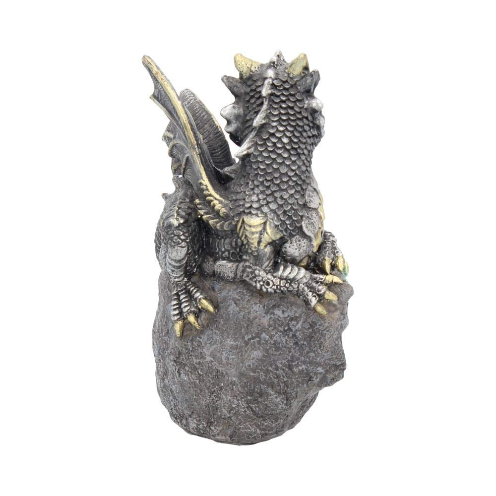 Blue Nest Guardian Dragon Figurine 13cm 6