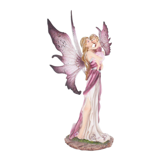 Precious Moments Mother Baby Fairy 25cm Resin Figure 1