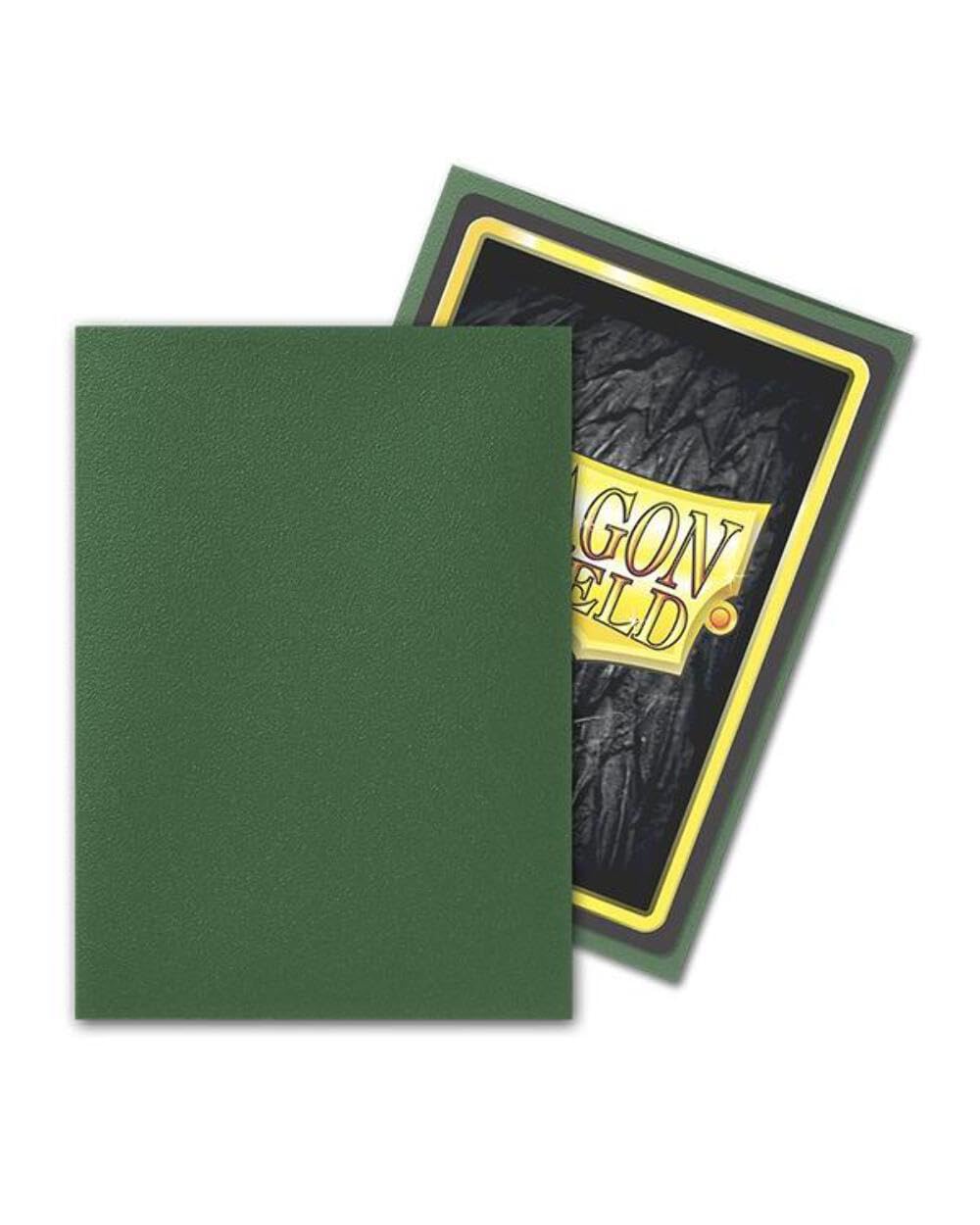 UNIT Dragon Shield Matte Sleeves Standard Size Forest Green 100 Gaming Accessory by Arcane Tinmen 1