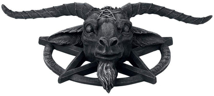 Baphomet Head Goat God Deity Pentagram Wall Plaque 40cm 2