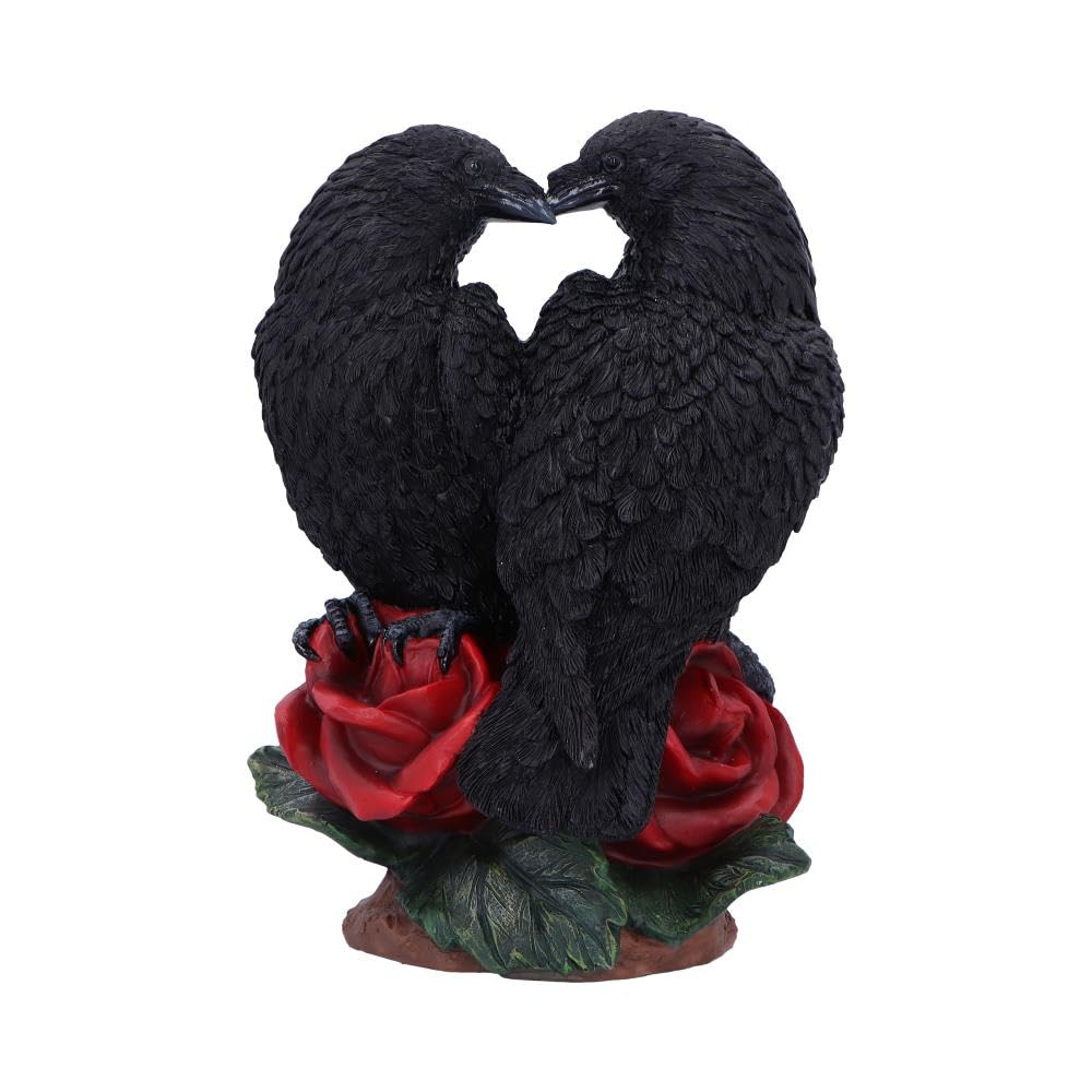 Raven Romance Decorative Resin Figurine 20cm 1