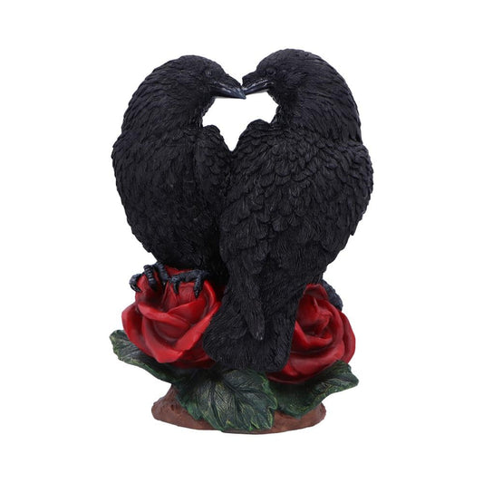 Raven Romance Decorative Resin Figurine 20cm 1