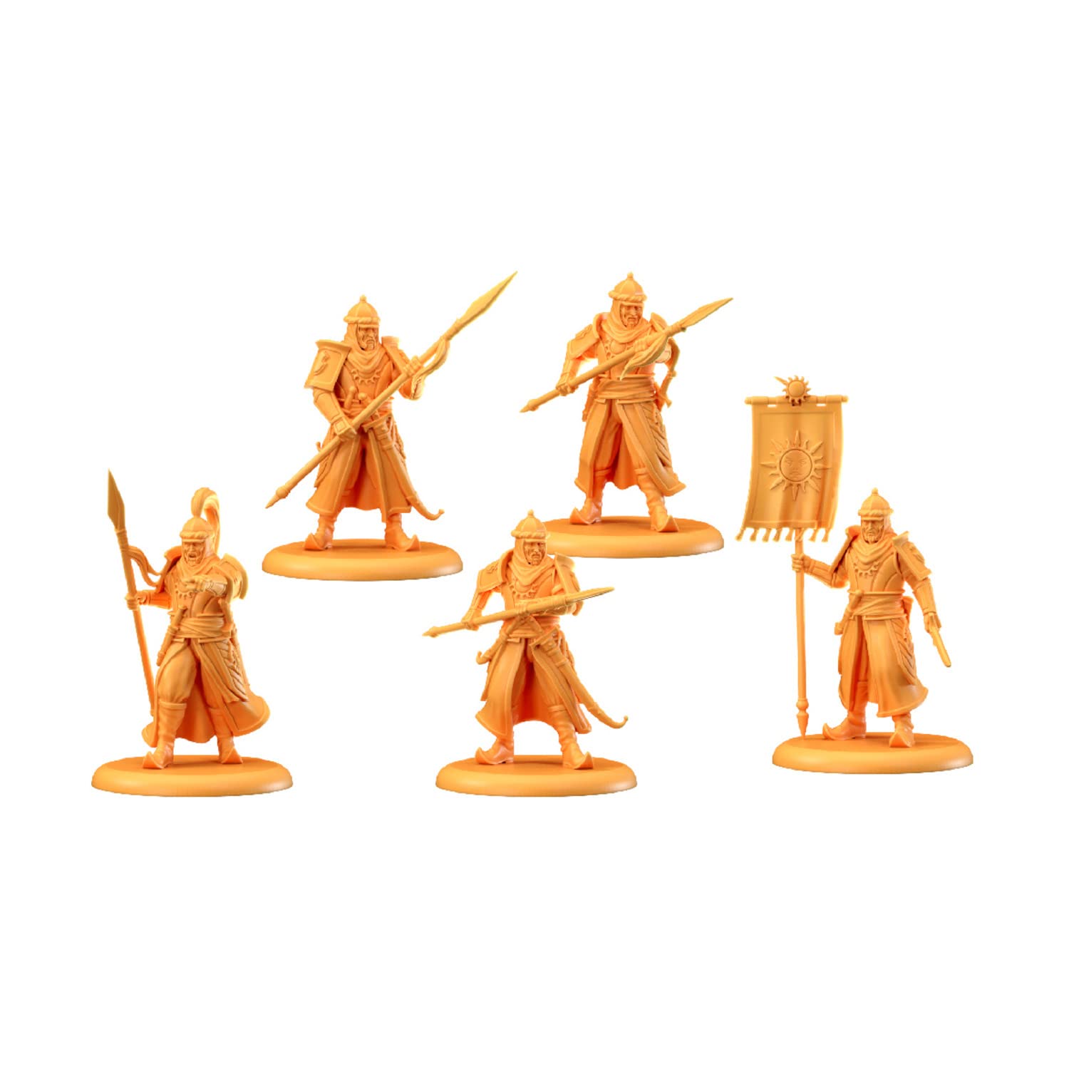 CMON A Song of Ice & Fire Tabletop Miniatures Game House Martell Starter Set - Lead The Resilient House Martell! Strategy Game for Adults, Ages 14+, 2+ Players, 45-60 Minute Playtime, Made by CMON 4