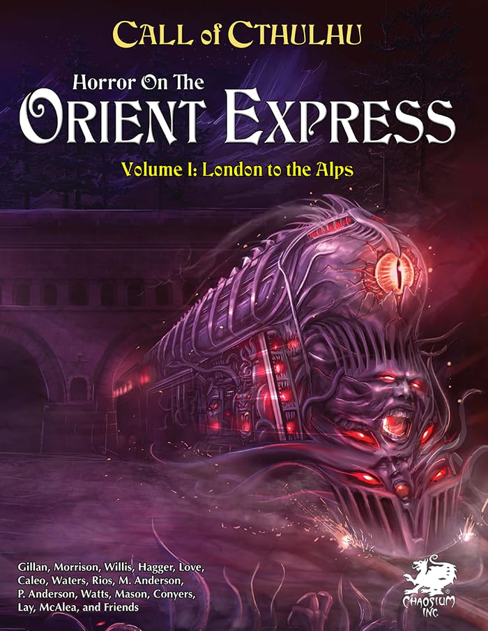 Call of Cthulhu Horror on the Orient Express Roleplaying Game by Chaosium 2