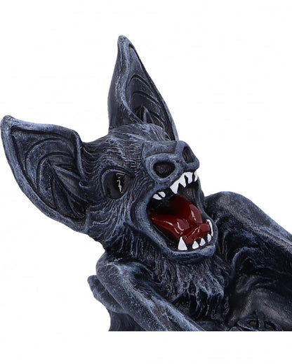 Night Wing Gothic Bat Incense Burner 29cm 6