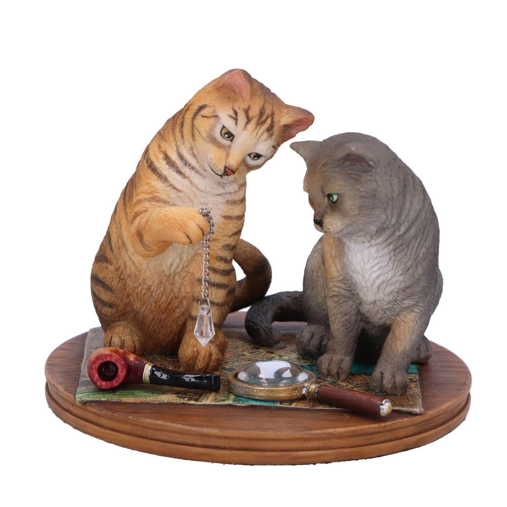 Lisa Parker Purrlock Holmes Cats Figurine 10.5cm