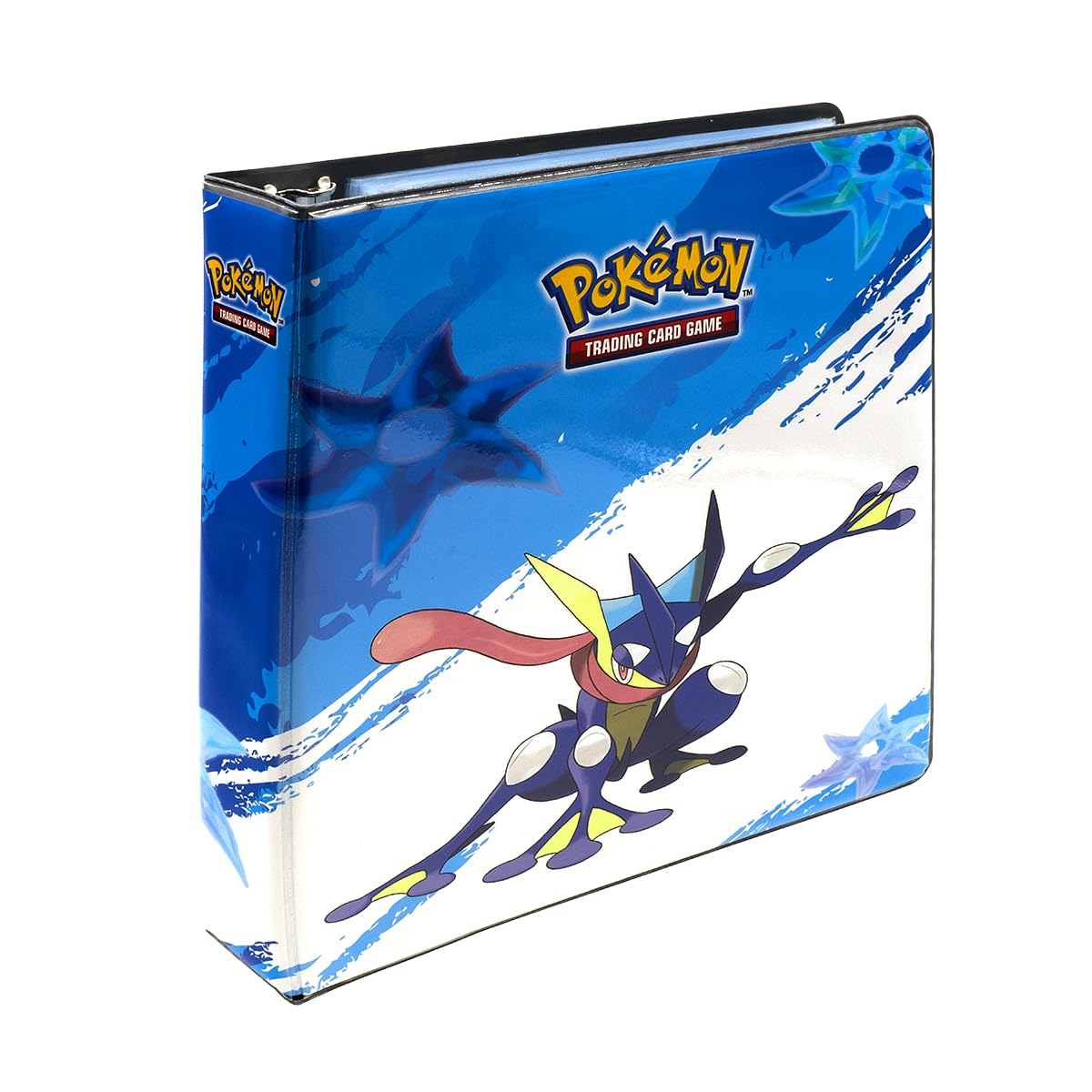 Ultra PRO - Greninja 2” Album for Pokémon, Trading Gaming Card Organizer Accessory Storage Low-friction Non-PVC Acid-free Protection Binder Solution Vibrant Artwork 1