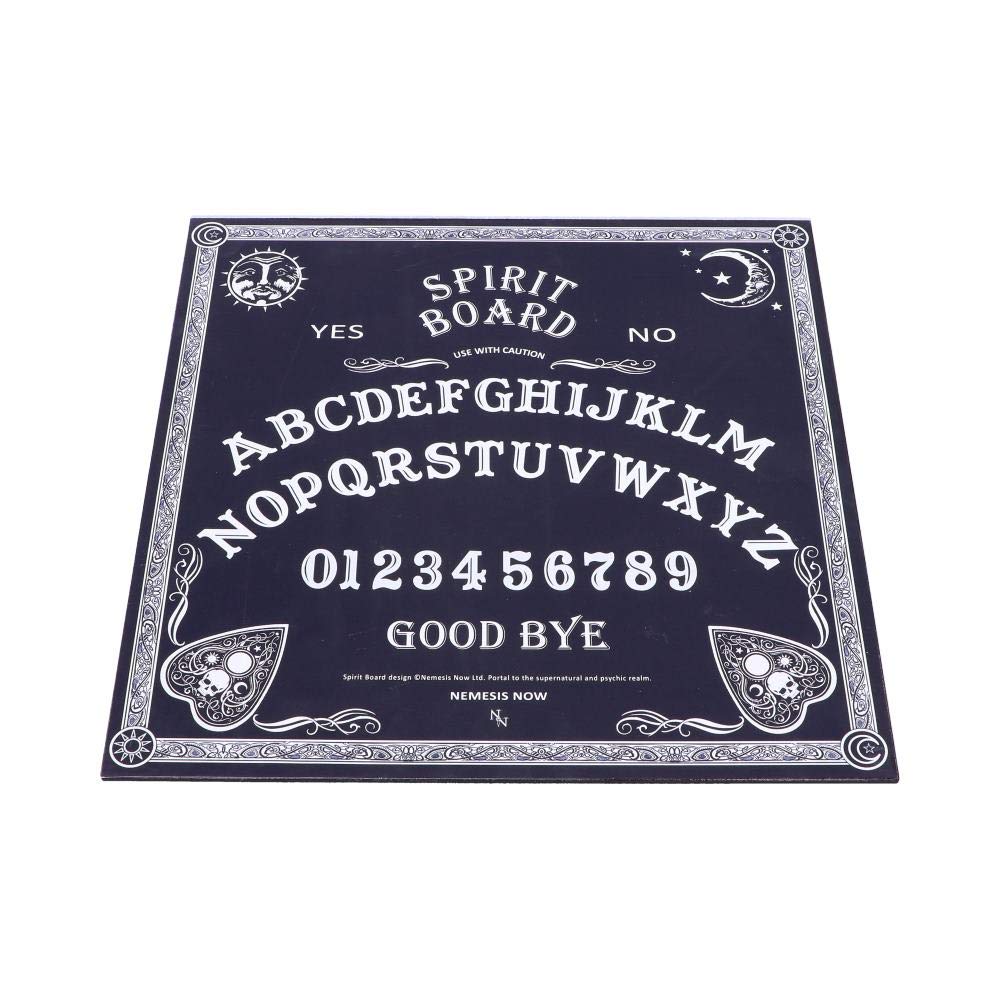 Black and White Spirit Board with Planchette 38.5cm