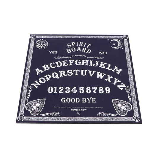 Black and White Spirit Board with Planchette 38.5cm 2