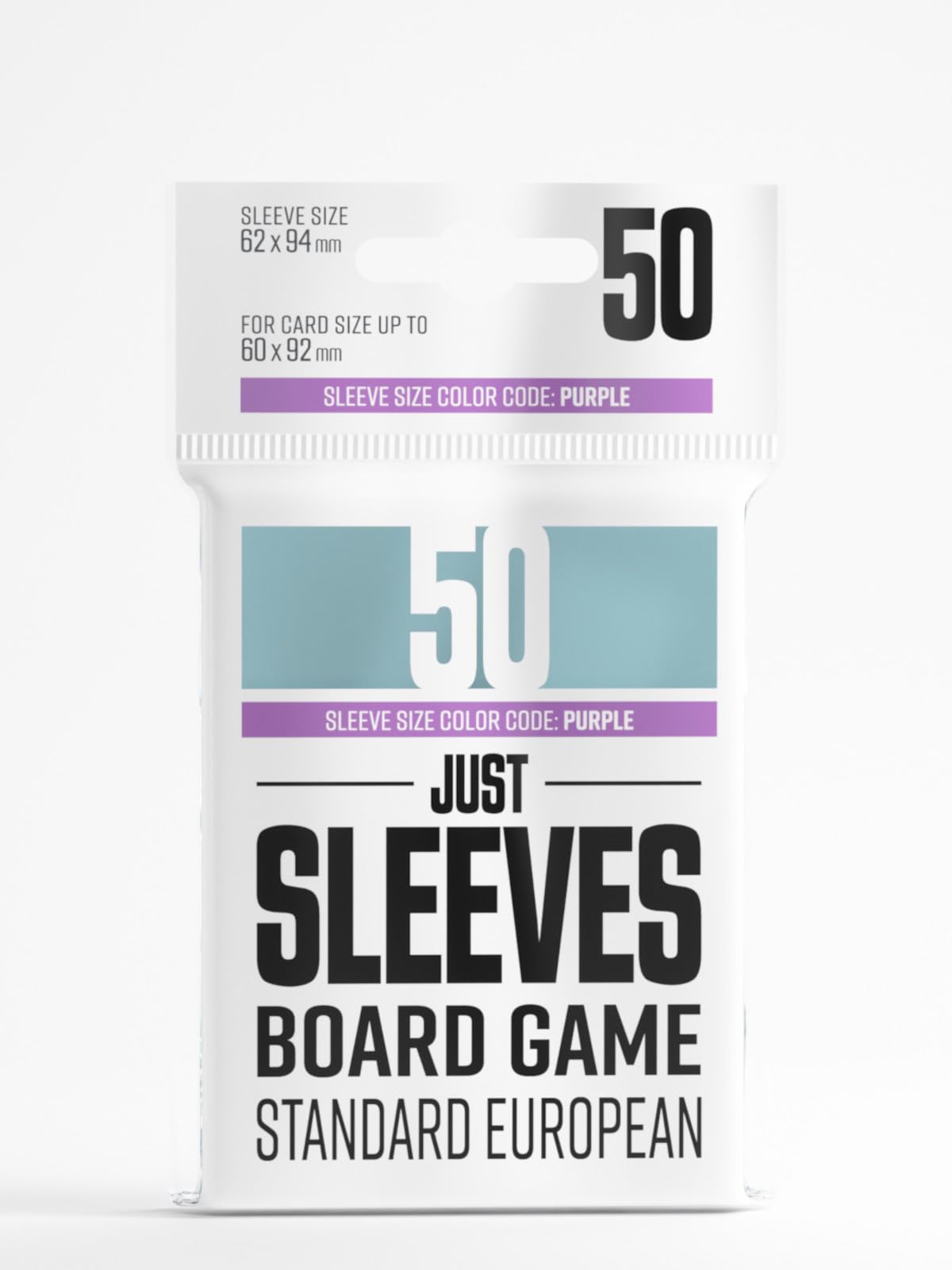 Gamegenic Just Sleeves Standard European 50 Gaming Accessory 1