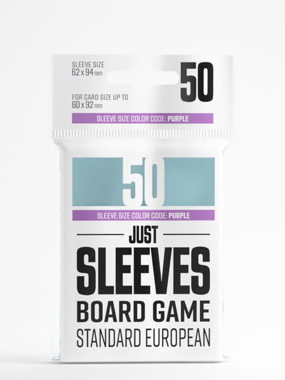 Gamegenic Just Sleeves Standard European 50 Gaming Accessory 1