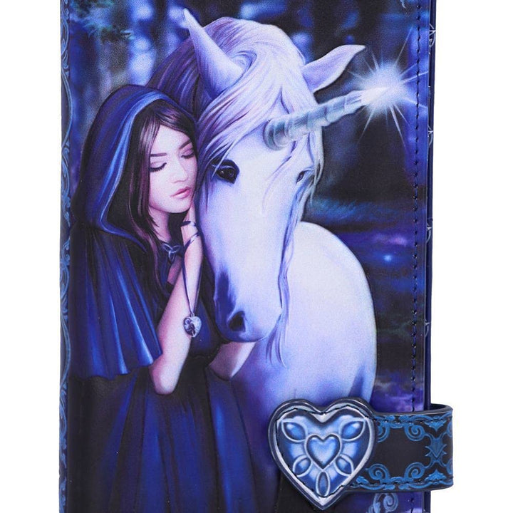 Anne Stokes Solace Embossed Purse Gothic Unicorn Wallet 18.5cm