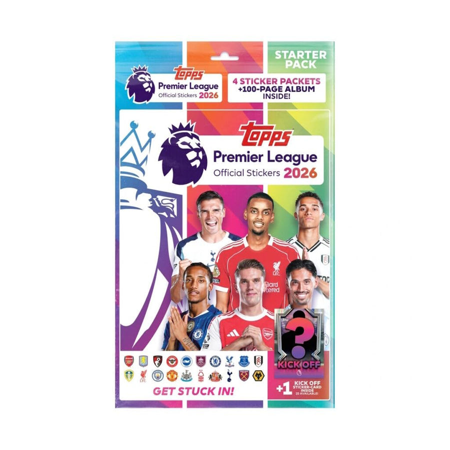 Topps Premier League 2026 Stickers Starter Pack 1