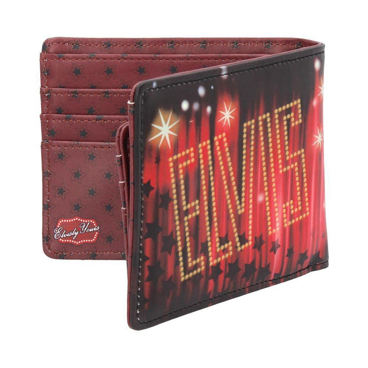 Elvisly Yours Elvis Wallet Red 11cm Officially Licensed