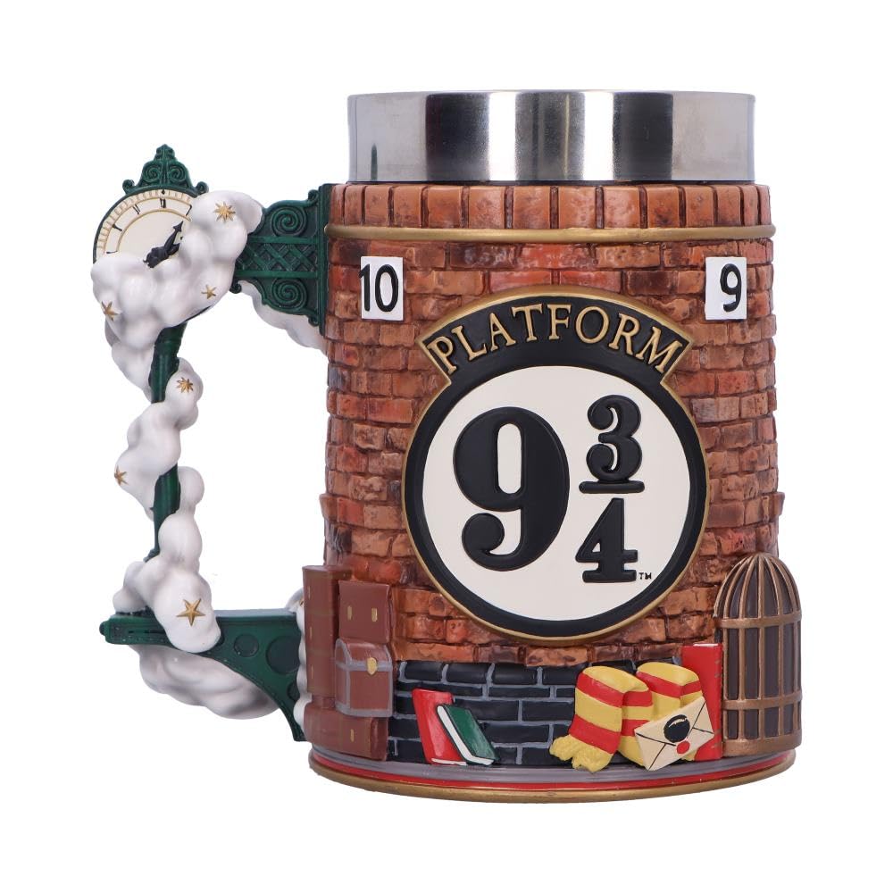 Harry Potter Platform 9 3/4 A Collectible Tankard by Nemesis Now 16cm