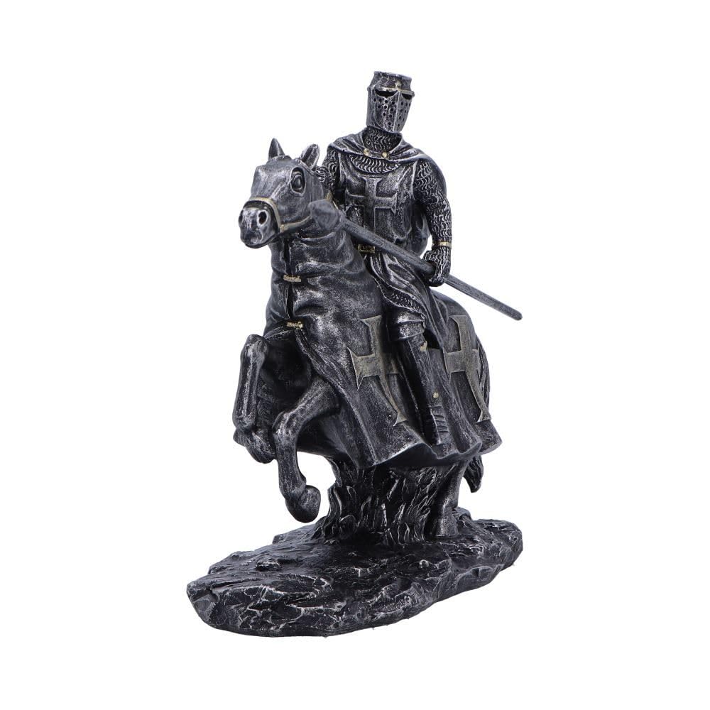To Protect Figurine a Templar Knight Ready for Battle 16cm