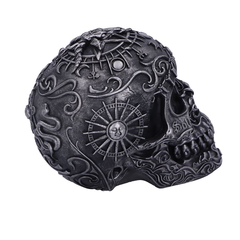 Baphomets Worship Skull 19.5cm 5