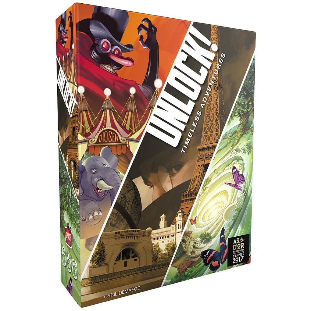 Unlock 6 Timeless Adventures Board Game by Space Cowboys 1