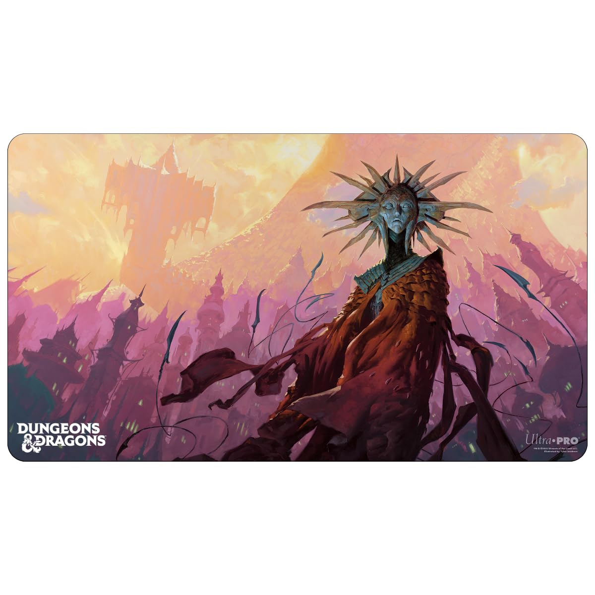 Ultra Pro - Dungeons & Dragons Planescape: Sigil and The Outlands Card Playmat, Use as Oversize Mouse Pad, Desk Mat, Gaming Playmat, TCG Card Game Playmat, Protect Cards During Gameplay 1