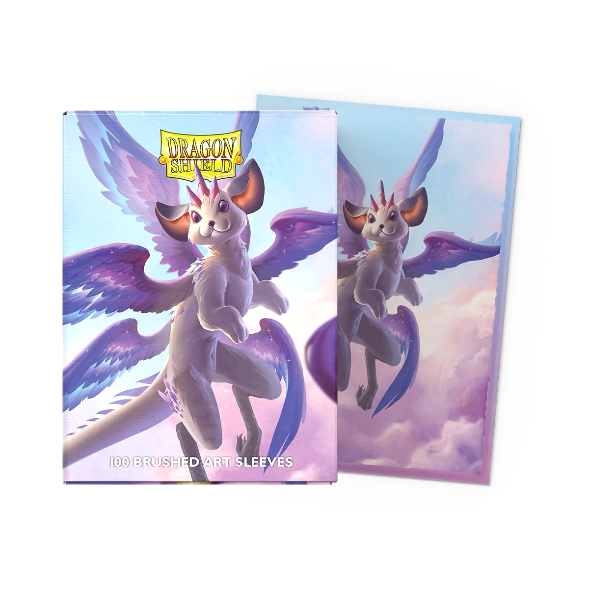 UNIT Dragon Shield The Whiskerwing Brushed ART Sleeves Standard Size 100 Gaming Accessory by Arcane Tinmen 2