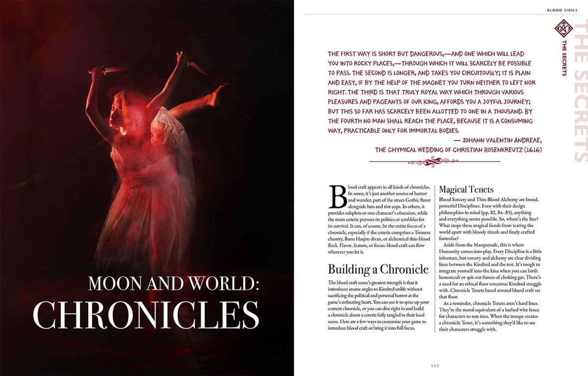 Vampire: The Masquerade 5th Edition Roleplaying Game Blood Sigils Sourcebook 9