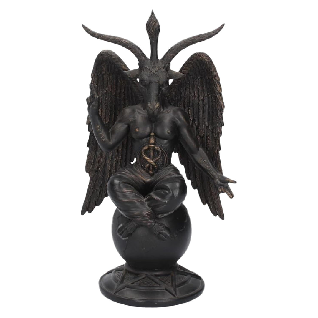 Baphomet Antiquity Occult Mystical Figurine Gothic Ornament 25cm