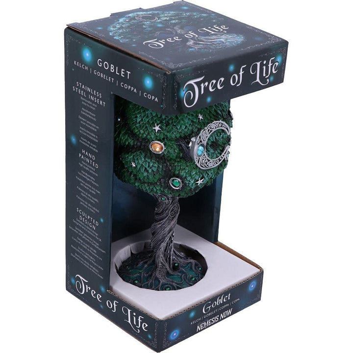 Exclusive Tree of Life Nature Goblet Wine Glass