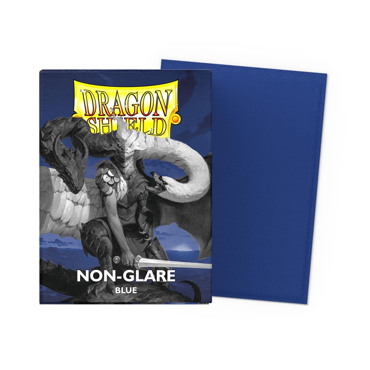 UNIT Dragon Shield Matte Non Glare Sleeves Standard Size Blue 100 Gaming Accessory by Arcane Tinmen 2