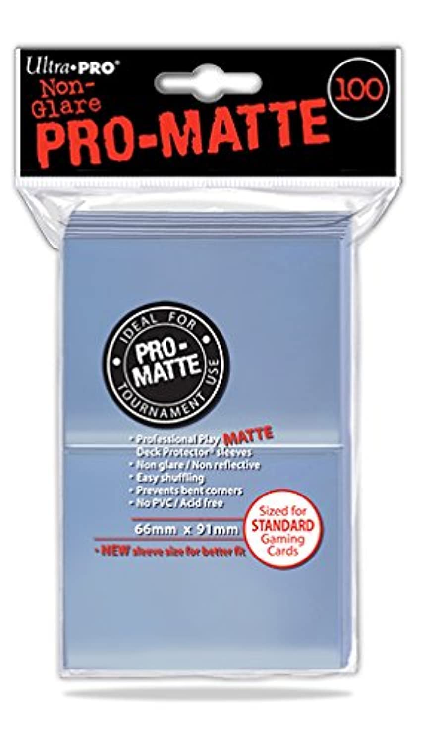 Pro Matte Clear Standard Deck Protectors 100 Board Game by Ultra Pro 1
