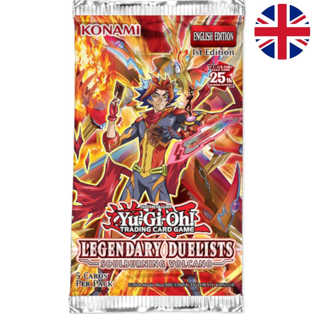 Yu-Gi-Oh! Legendary Duelists: Soulburning Volcano Booster English 1