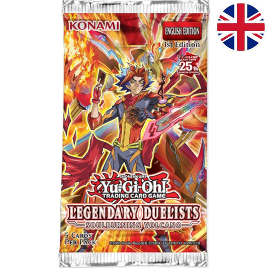 Yu-Gi-Oh! Legendary Duelists: Soulburning Volcano Booster English 1