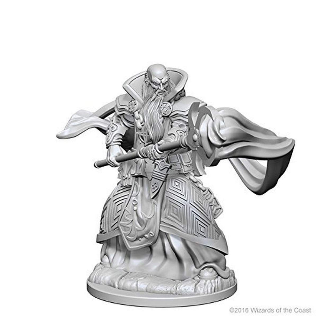 Human Male Wizard: D&D Nolzur's Marvelous Unpainted Miniatures (W1) 100D&D 1