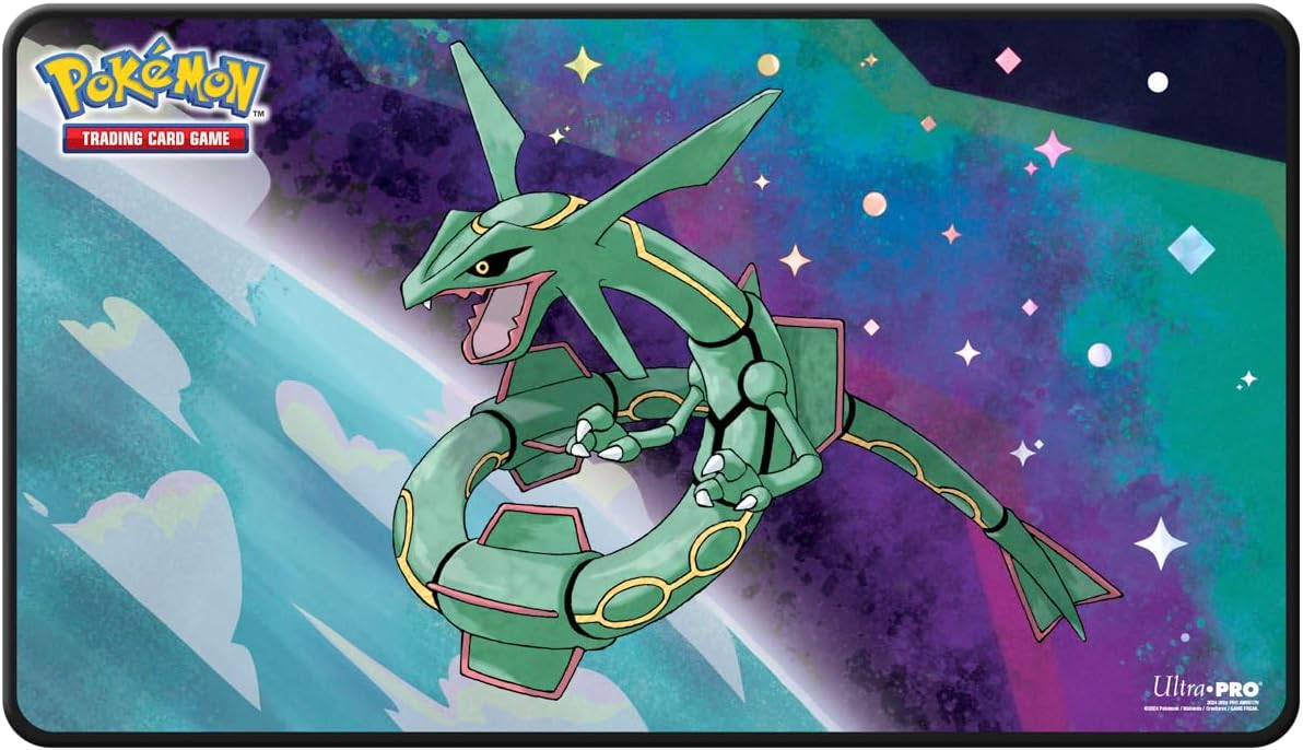 Pokemon Rayquaza Legendary Foil Playmat TCG 1