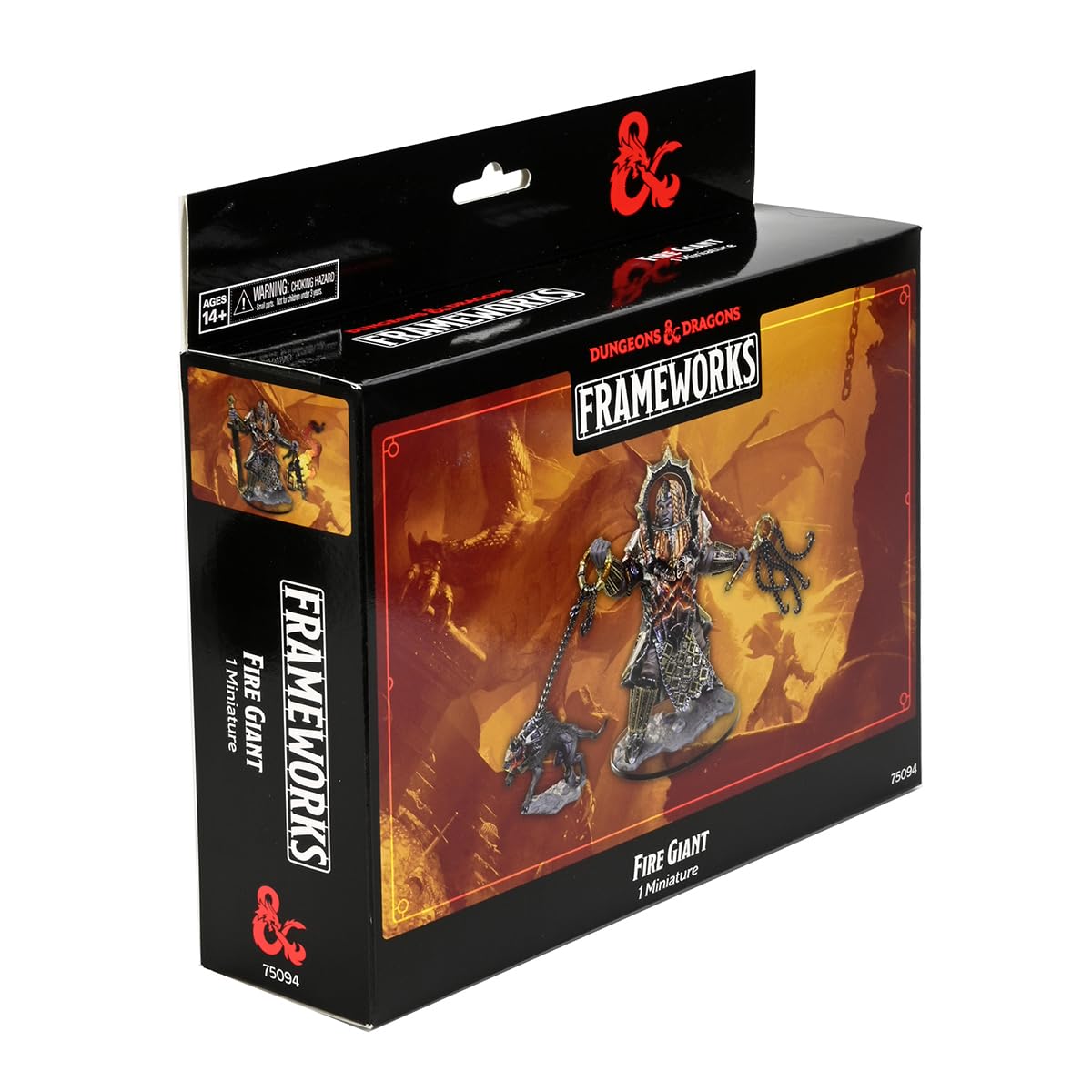 WizKids D&D Frameworks: Fire Giant - Unpainted and Unassembled 3