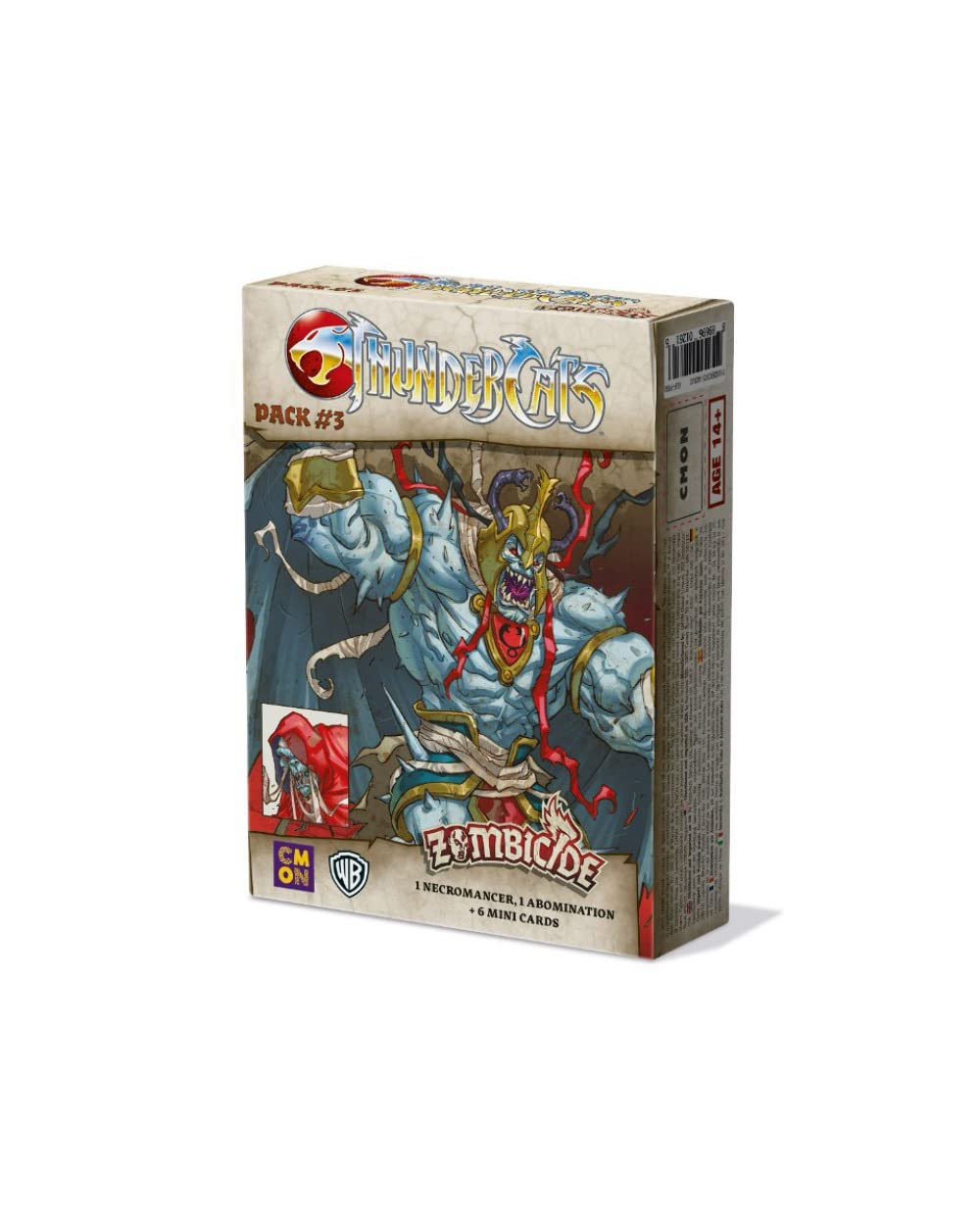 Zombicide Thundercats Character Pack #3 - Face The Ultimate Evil with Mumm-Ra! Cooperative Strategy Board Game, Ages 14+, 1-6 Players, 60 Minute Playtime, Made by CMON 1
