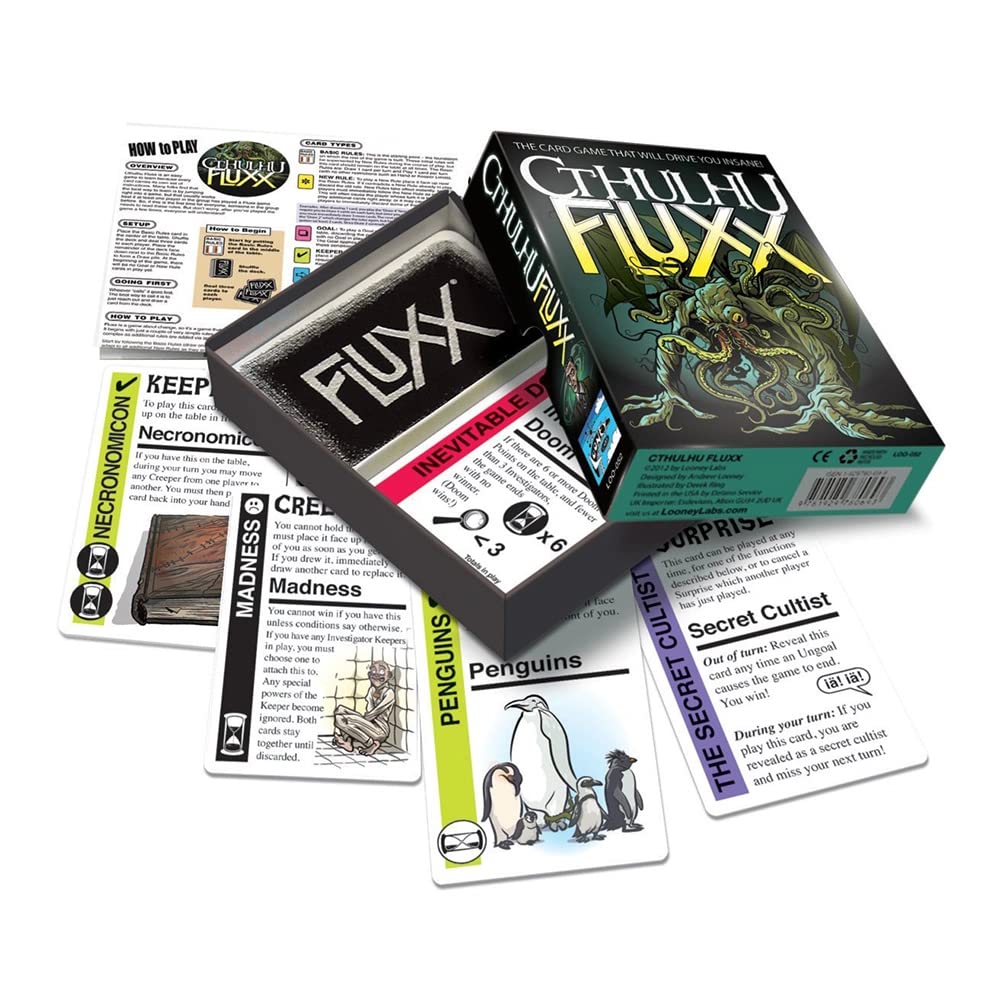 Cthulhu Fluxx Card Game by Looney Labs 2