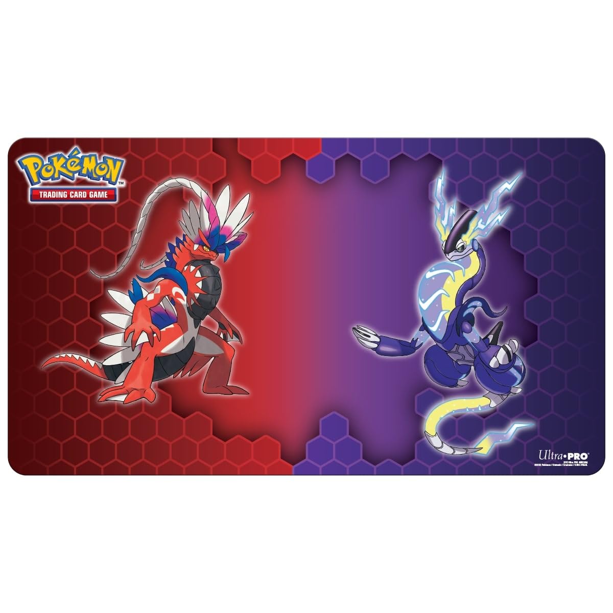 Koraidon Miraidon Standard Gaming Playmat Mousepad for Pokemon TCG 1