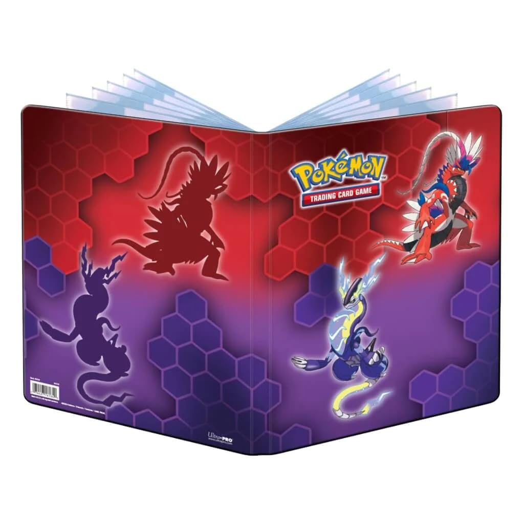 Koraidon Miraidon 9-Pocket Portfolio for Pokemon TCG 1