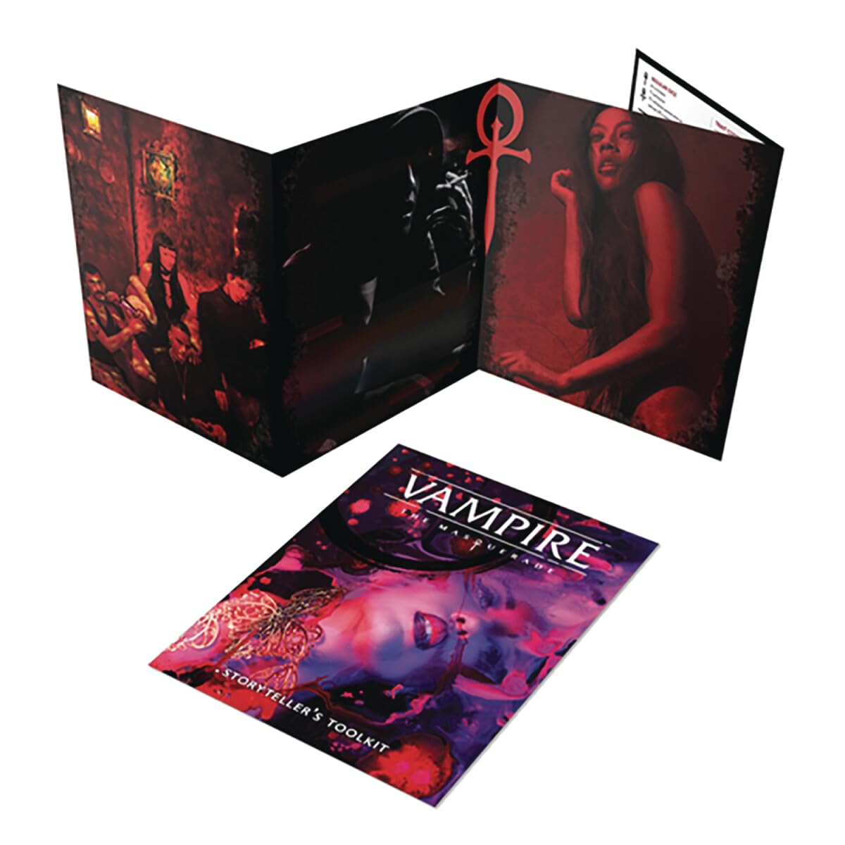 Vampire The Masquerade 5th Edition Storytellers Screen and Toolkit Roleplaying Game by Renegade Studio 1