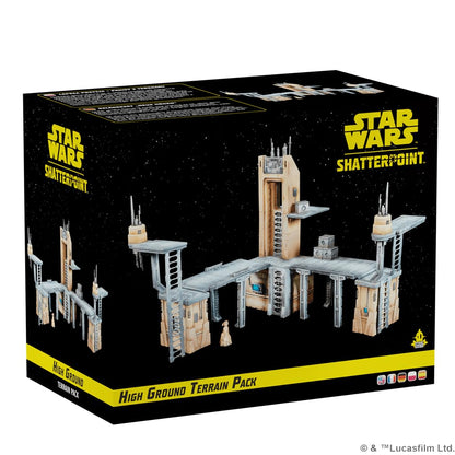 Star Wars Shatterpoint High Ground TERRAIN PACK - Elevate Your Battles with Iconic Terrain! Tabletop Miniatures Game, Ages 14+, 2 Players, 90 Minute Playtime, Made by Atomic Mass Games 1