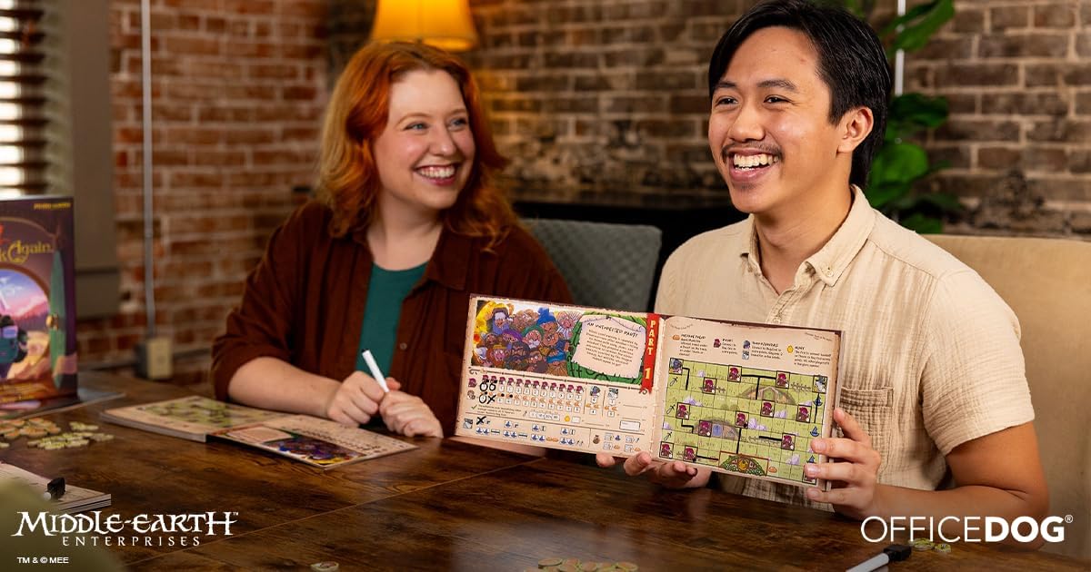 The Hobbit There and Back Again Board Game